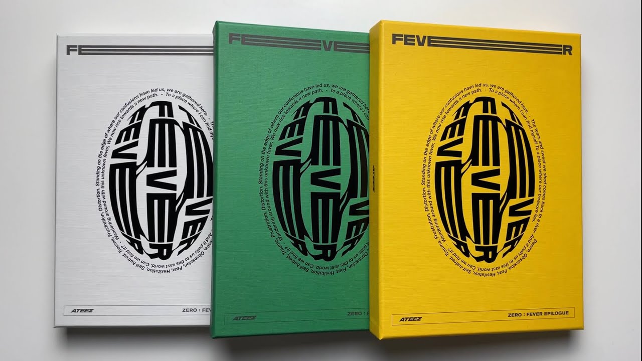 ♡Unboxing ATEEZ 에이티즈 8th Mini Album ZERO: FEVER Epilogue (A, Diary & Z Ver.)♡