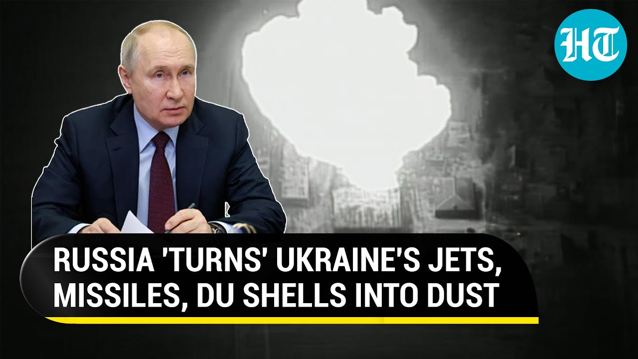 Russian Missile Blizzard Blows Up Tonnes Of Kyiv's Weapons; 'Jets, Depleted-Uranium Shells Gutted'