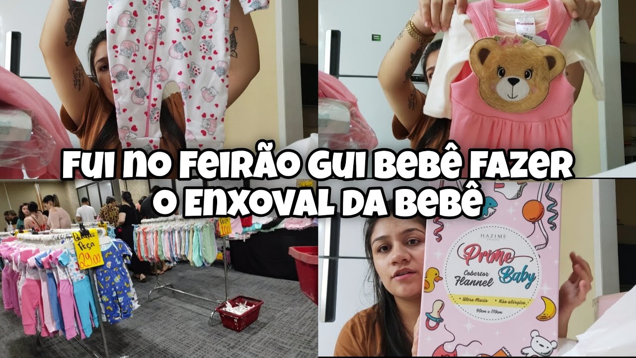 FUI NO FEIRÃO GUI BEBÊ PARA FAZER O ENXOVAL DA BEBÊ 💖|Juliana Borba