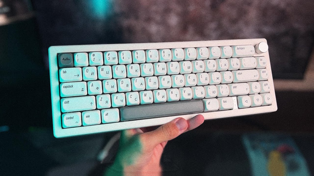 Молочный звук за копейки! Сборка клавиатуры на базе GMK67