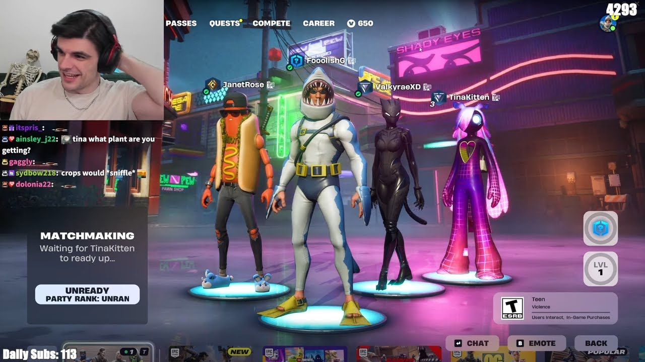 VALO 5-STACKS ➡️ R.E.P.O. ft. MOUSE, SYKKUNO & MORE! ➡️ FORTNITE w/ TINA, RAE & JANET - Foolish VOD