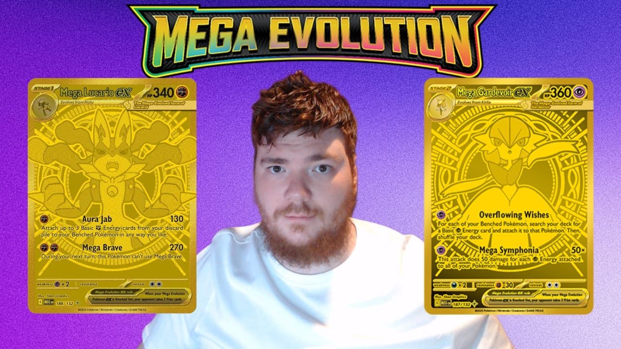 I'm Hunting For THOSE Gold Cards! | Mega Evolution Packs