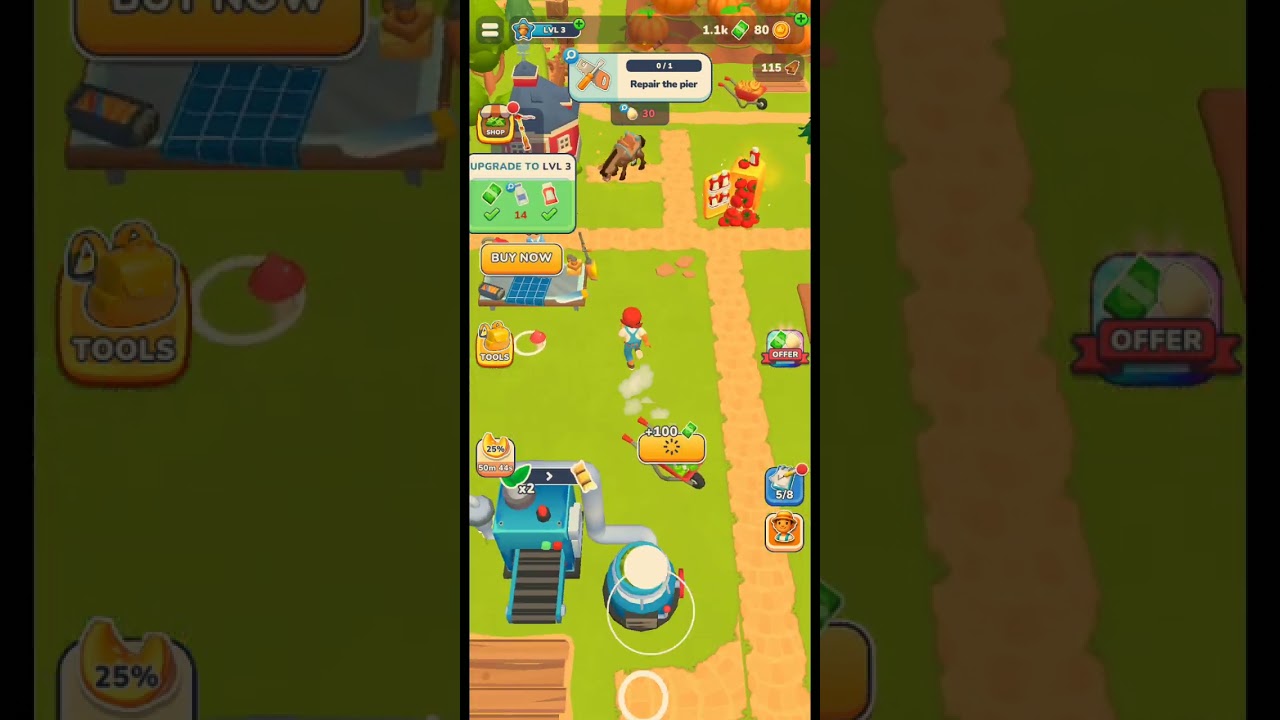Awesome farm game . Relax and enjoy 