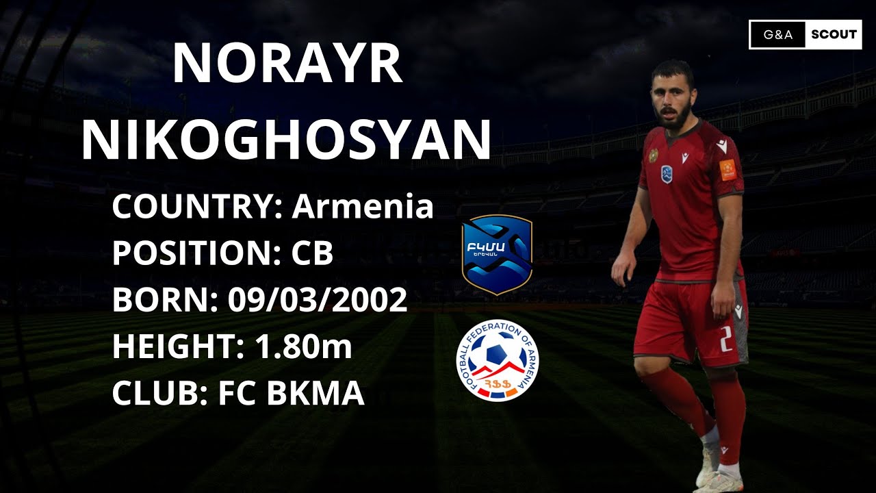EXCLUSIVE: Norayr Nikoghosyan | FC BKMA YEREVAN | CB| HIGHLIGHTS 2023/2024