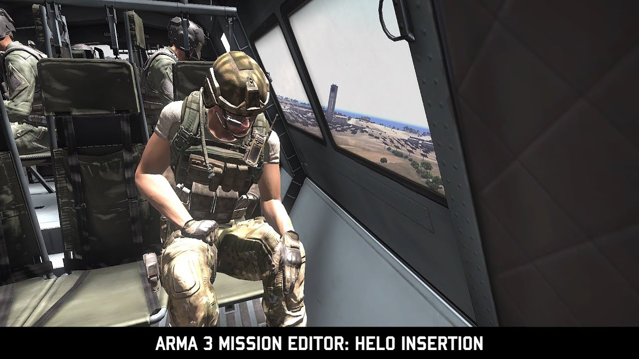 ArmA 3 Mission Editor: Simple Helicopter Insertion Guide