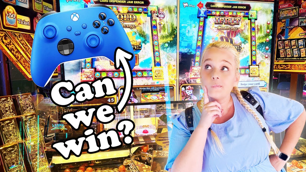 Can We Win Enough Arcade Tickets at Round1?