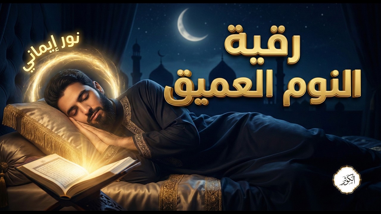 رقية نوم عميق جدًا في ليالي رمضان 🌙 | راحة وطمأنينة حتى الفجر بلا أرق