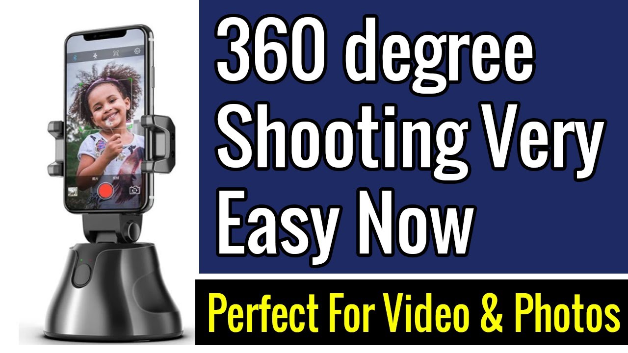 360 Degree Rotation Selfie Stick | Auto Smart 360 Degree Shooting Selfie Stick | Best Gadgets 2021 |