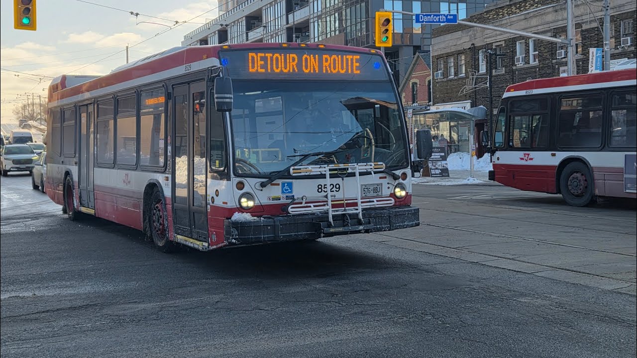 Transit on Danforth Avenue 