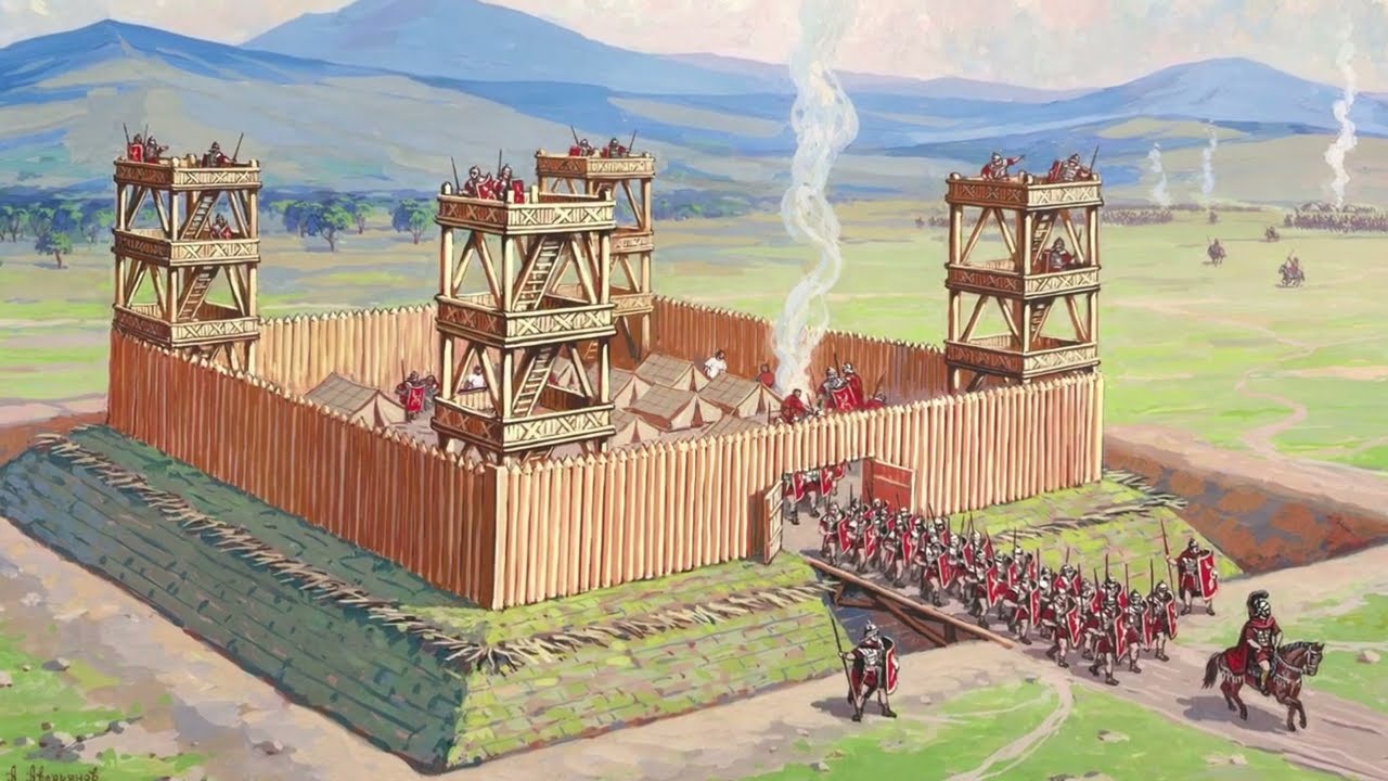 Cómo se Construyó un Fuerte Romano