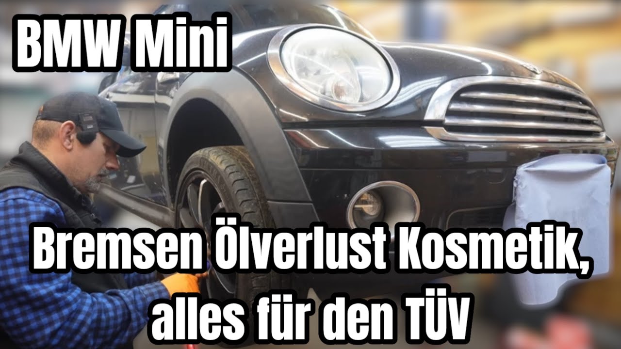 BMW Mini Bremsen wechseln, Ventil, Deke, Dichtung, tauschen, Scheinwerfer und Lichter fit machen