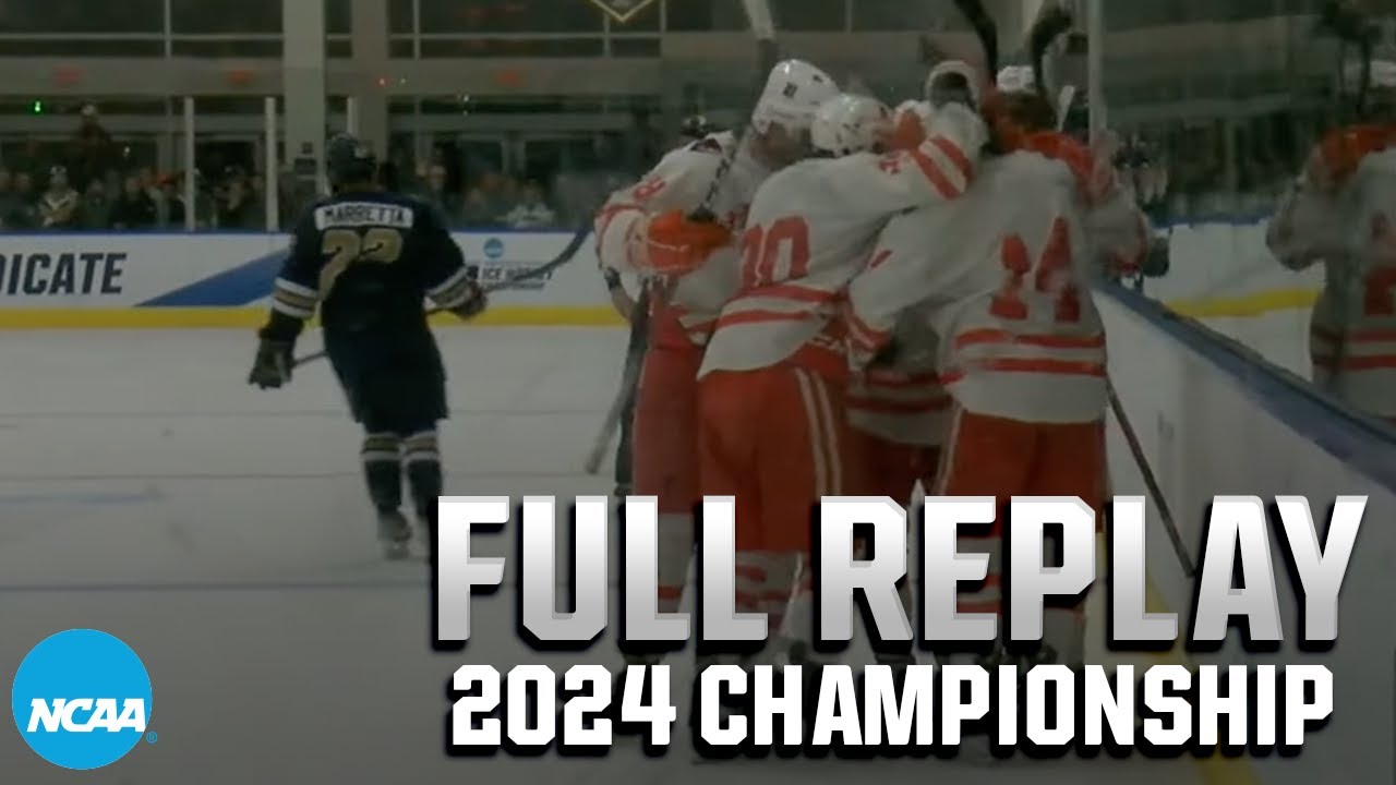 2024 NCAA DIII men's hockey championship | FULL REPLAY