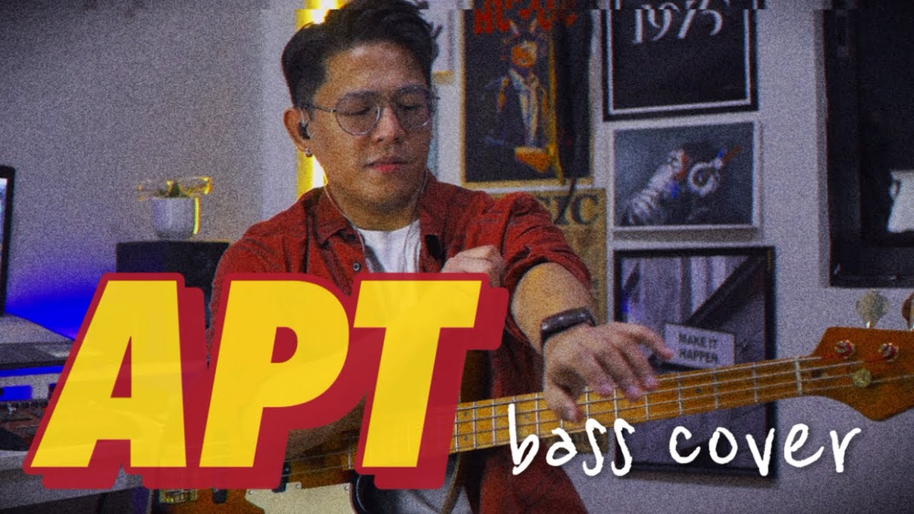 ROSÉ & Bruno Mars - APT bass cover
