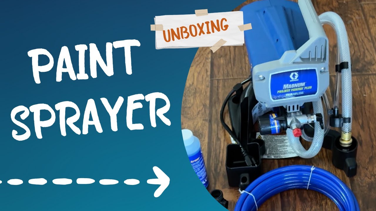 Graco Magnum Project Painter Plus, Airless Paint Sprayer | Unboxing