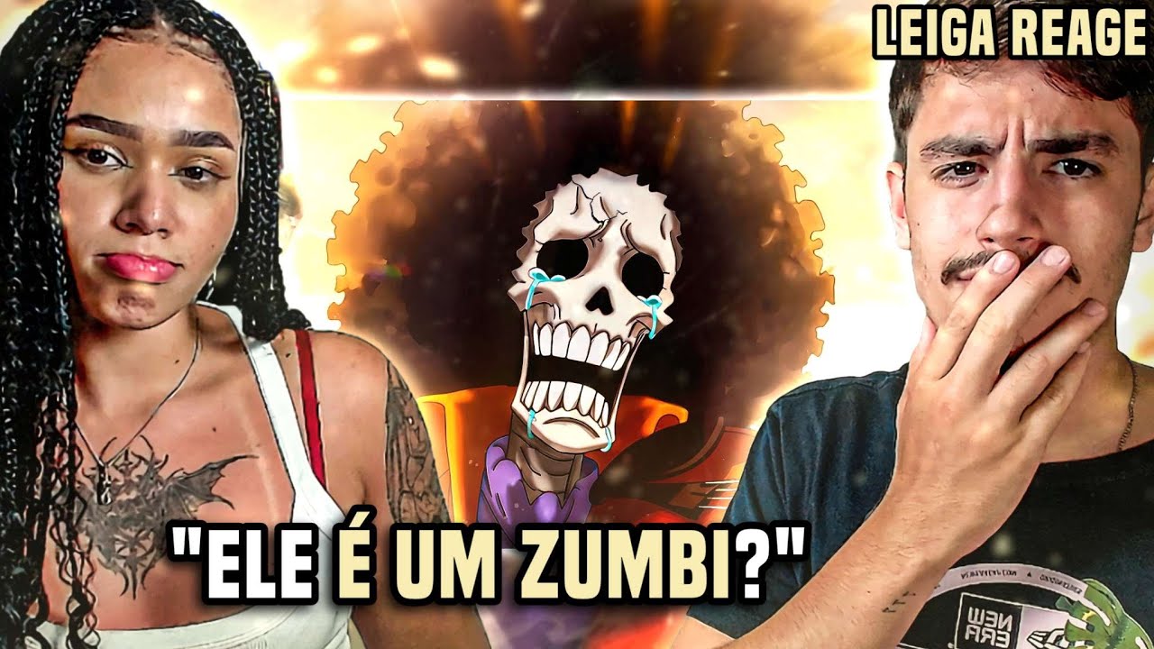 Primeira Vez com Brook! REACT - Fantasma | One Piece (JRP)
