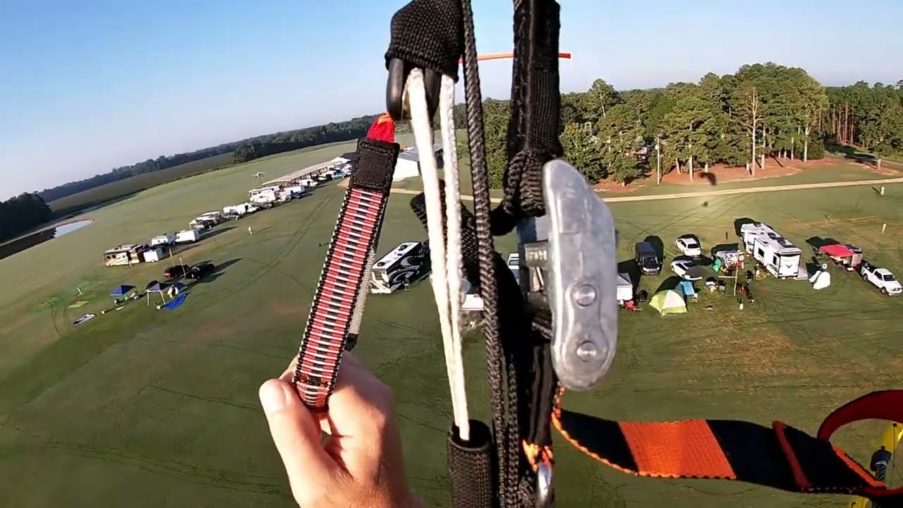 Hodges Field Final Morning Paramotor Flight