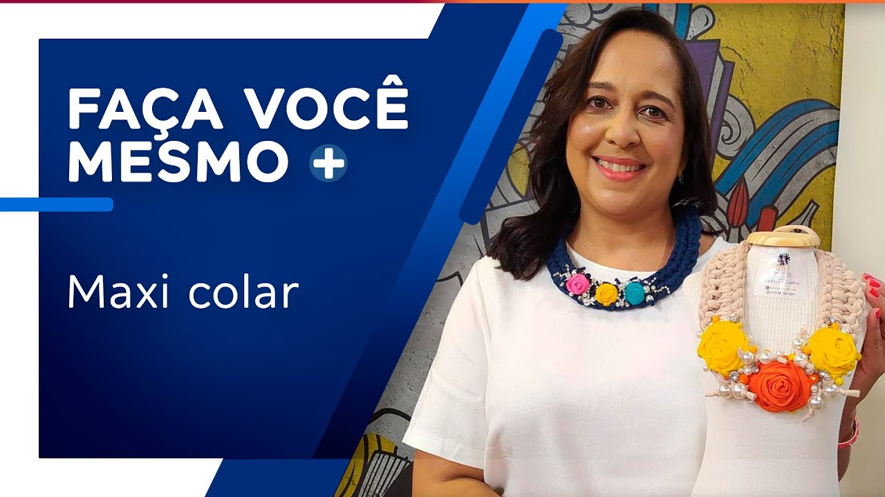 Maxi colar por Thatty Leite