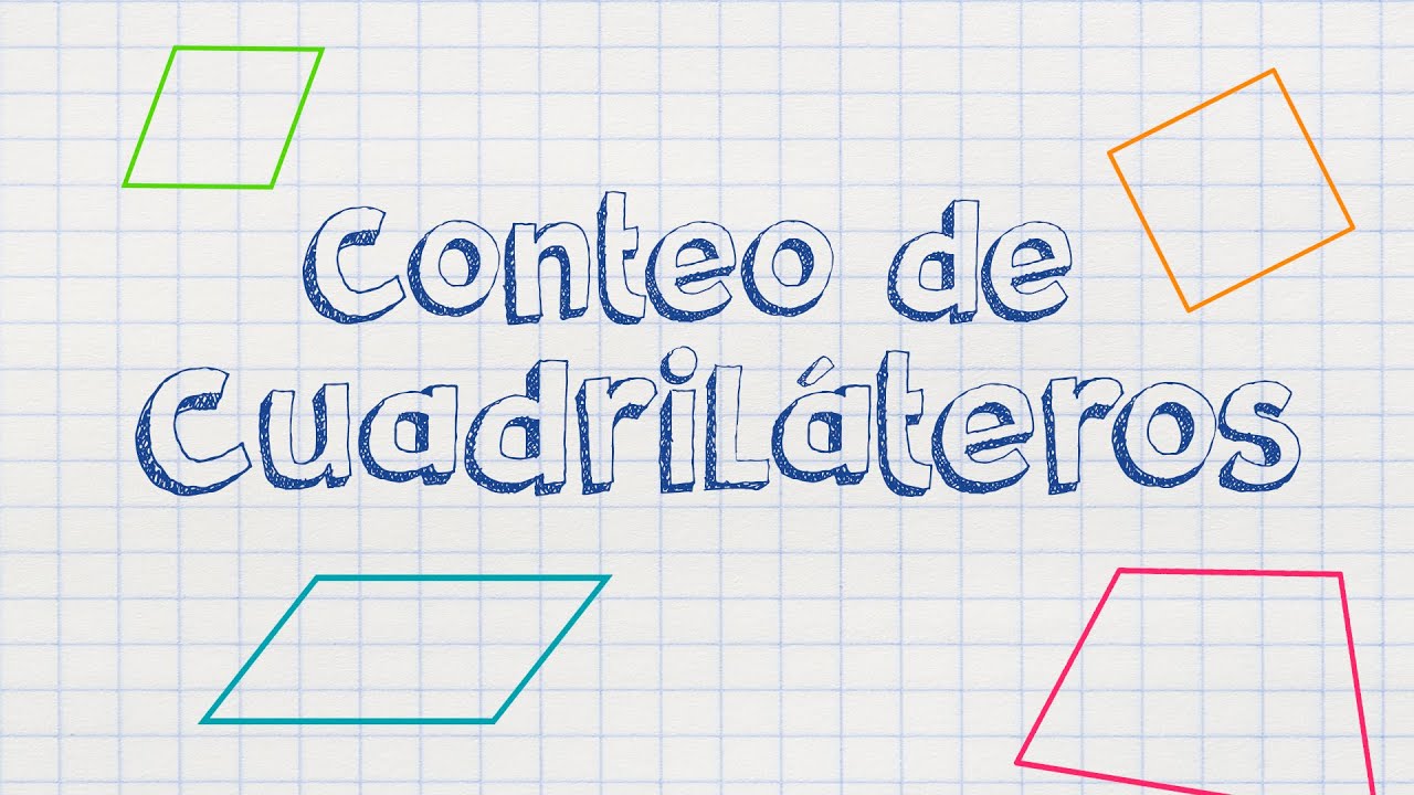 CONTEO DE CUADRILATEROS PARA NIÑOS DE PRIMARIA