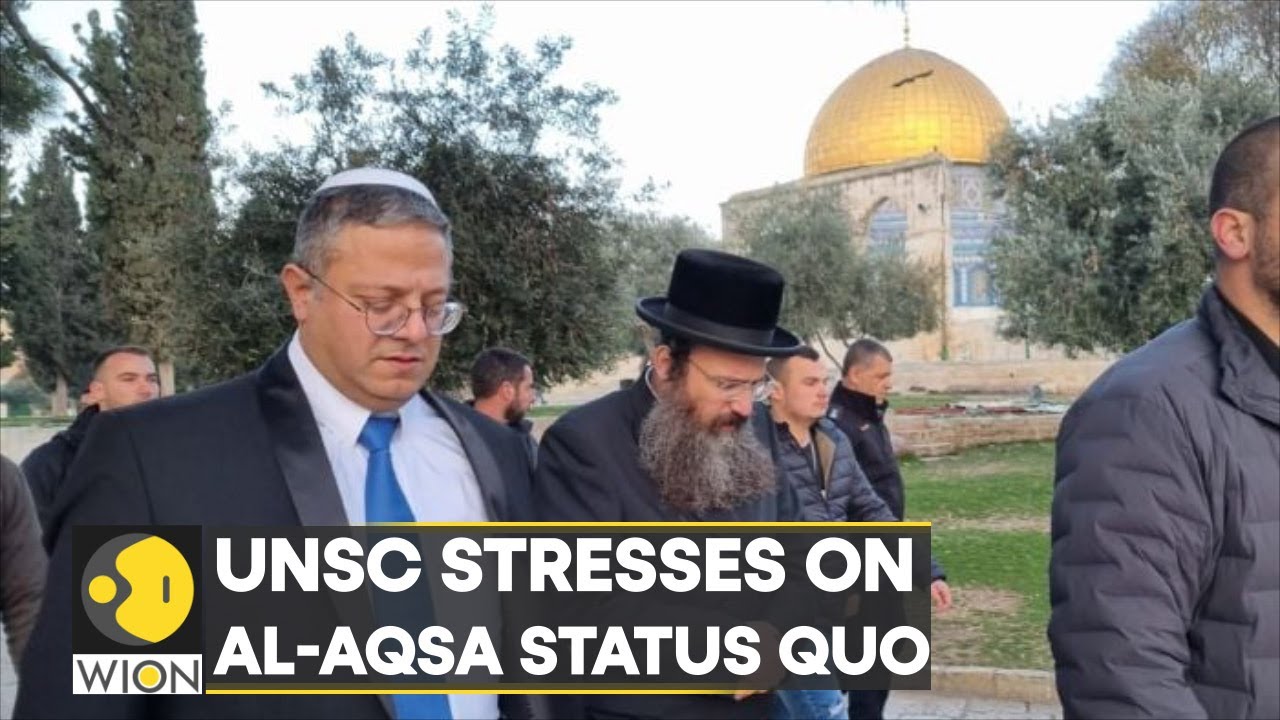 UNSC stresses on Al-Aqsa status quo; Israel, Palestine envoy trade barbs at UN meet | WION
