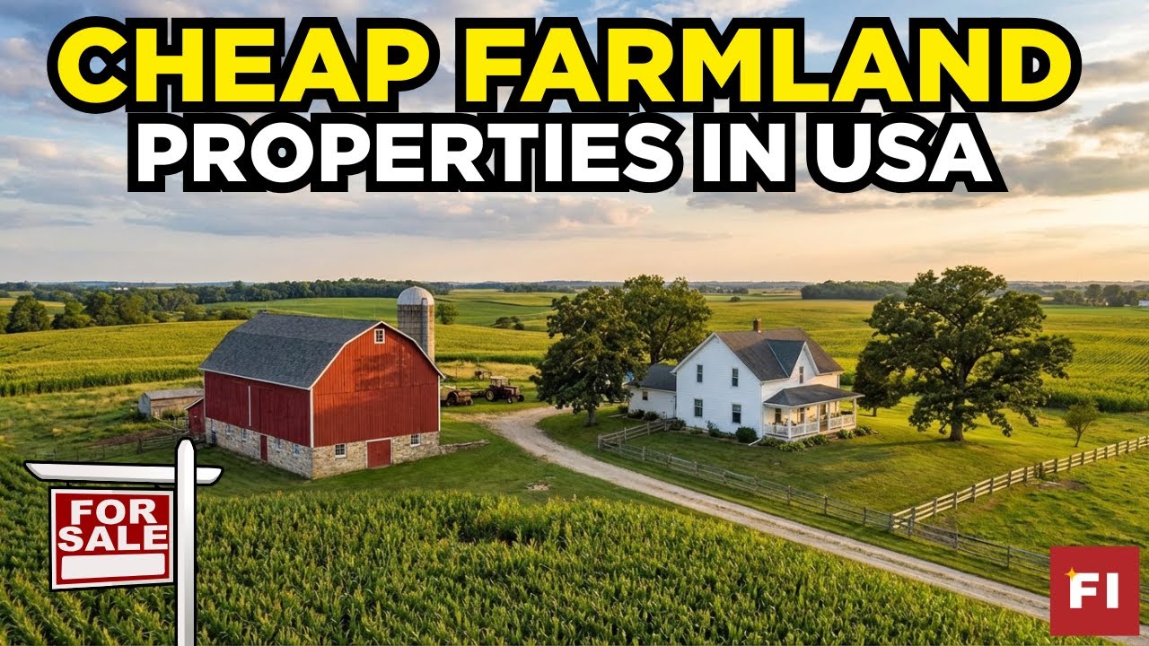 The 10 Cheapest Places to Purchase Farmland in America