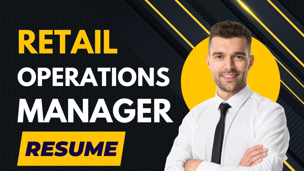 Retail Manager Resume कैसे बनाए | Resume of Operations Manager | Resume of Retail Store Manager |