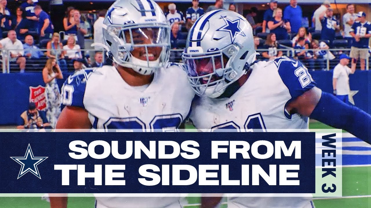 Sounds From The Sideline: Week 3 Dolphins vs Cowboys | Dallas Cowboys 2019