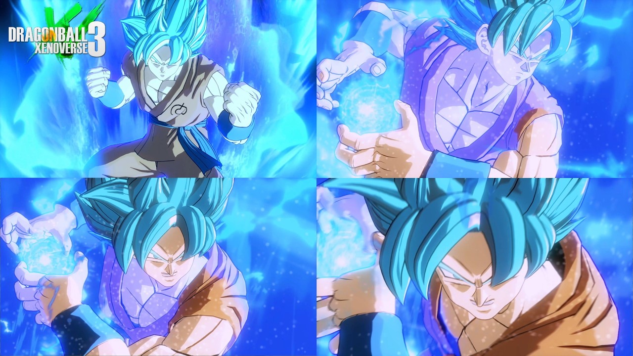 This Goku SSB Break the limit in Xenoverse2!