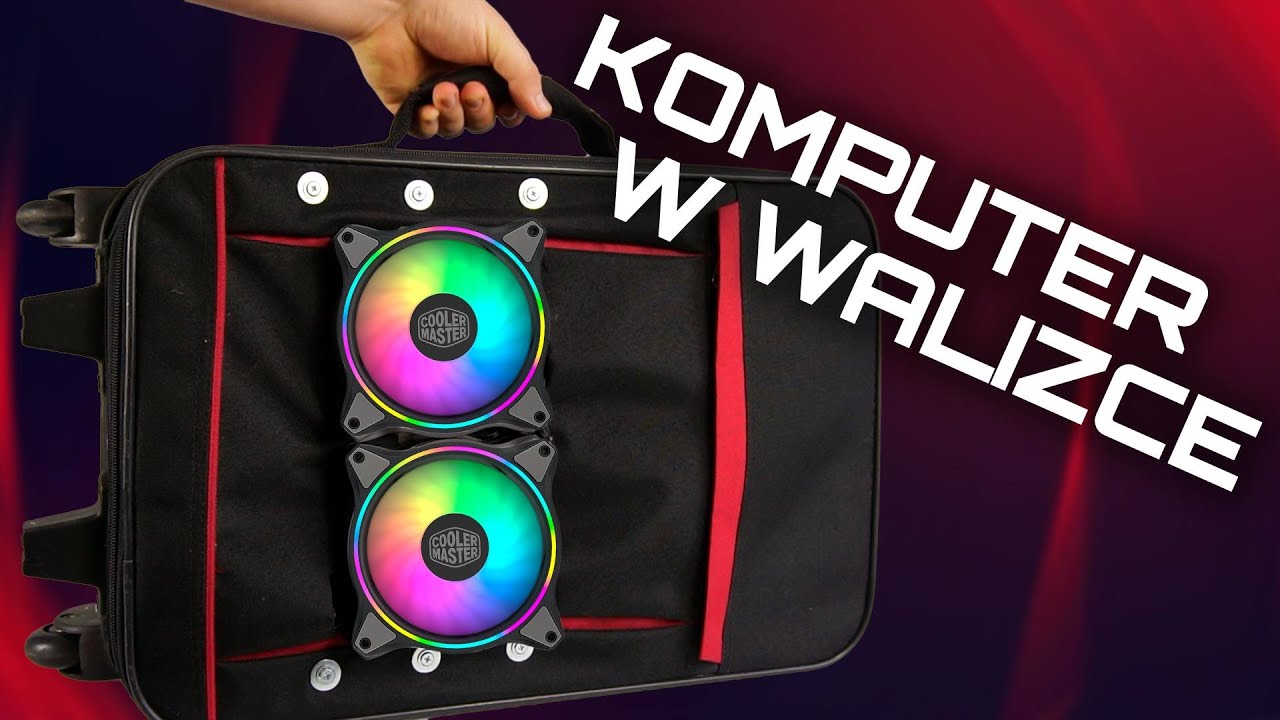 Komputer do GIER zbudowany w walizce !? - TESTY