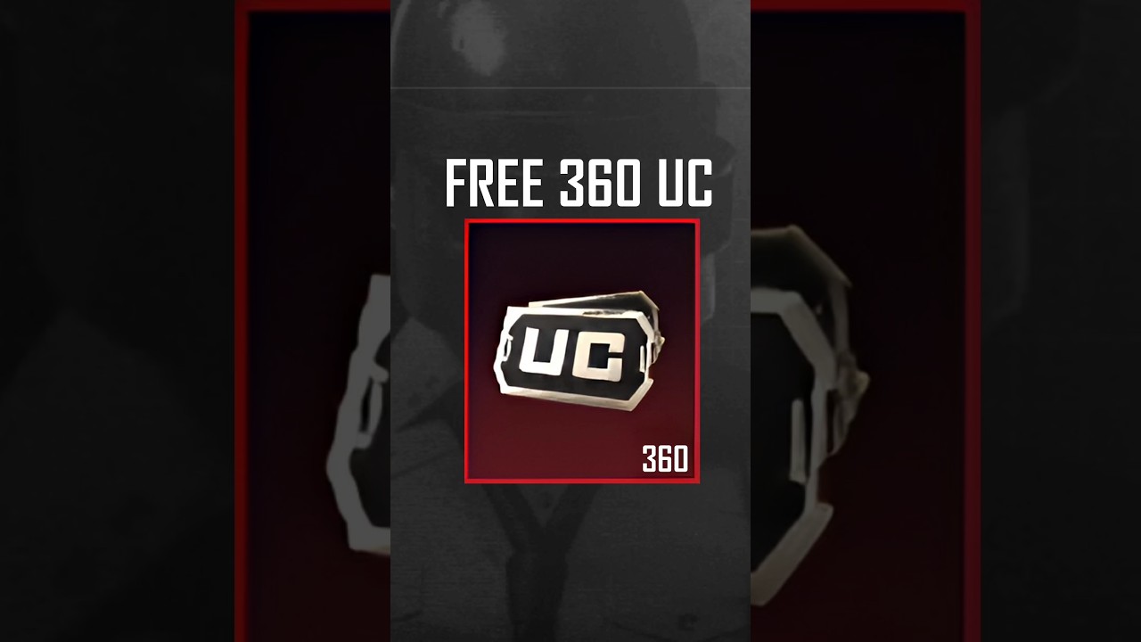 Free 360 UC ☑️ #shorts