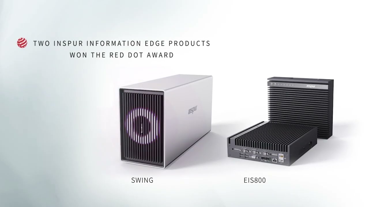 Inspur SWING & EIS800—Red Dot Award Winners