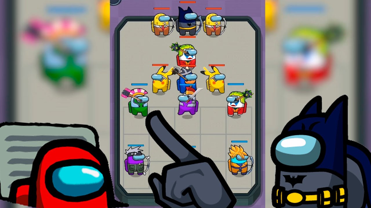 Merge Imposter Alien Battle, Merge game, among us