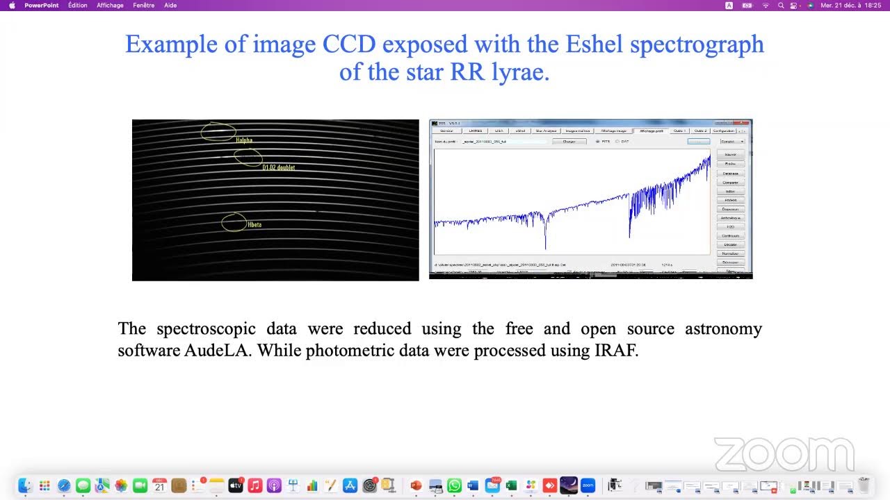 Formation spectroscopie Stellaire par Abdelmajid Benhida
