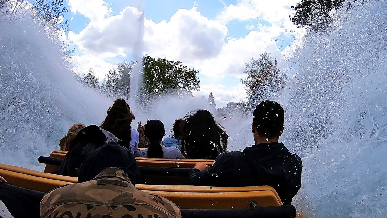Le Grand Splatch - Boat Ride, Parc Asterix, Paris
