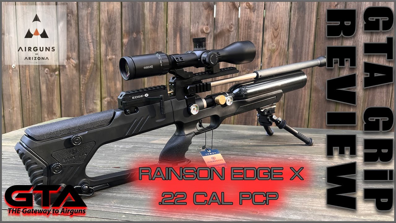 Обзор винтовки RAINSON EDGE X .22 CAL PCP – Full GRiP – Gateway to Airguns Обзор пневматического ...