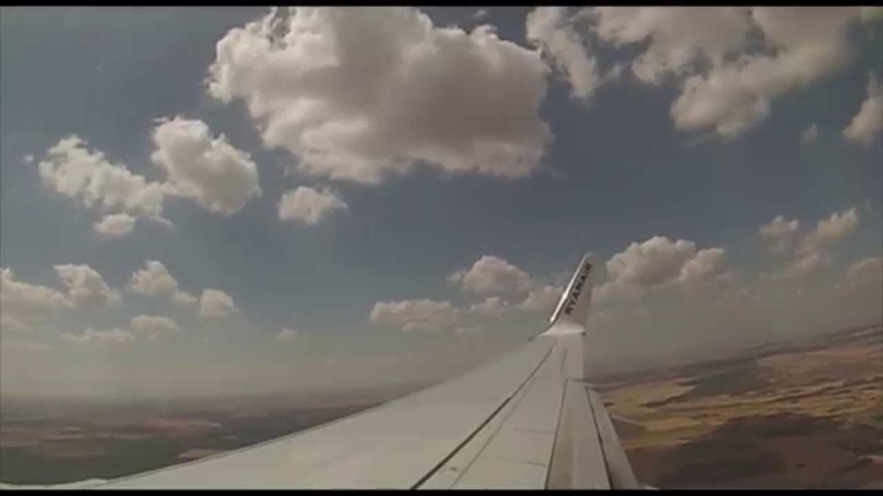 Aterrizaje boeing 737 Aeropuerto Valladolid