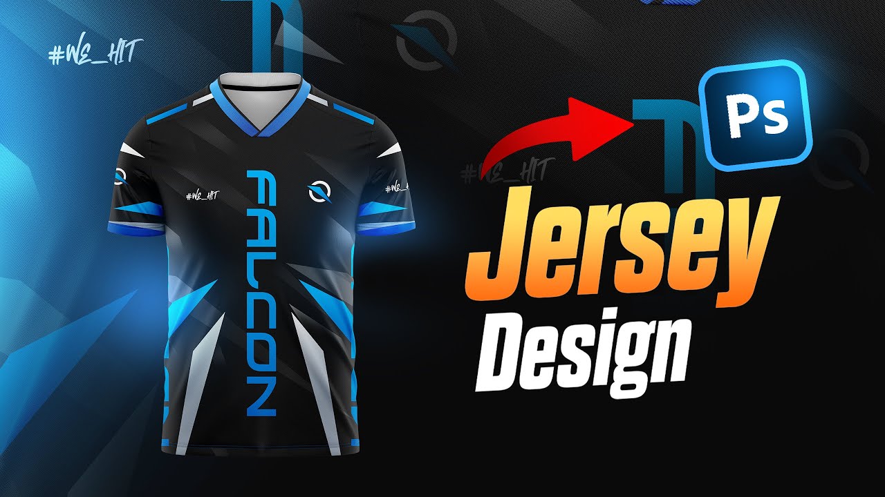 New Esports Jersey Design Tutorial In Photoshop Speed Art 2024 - 2025