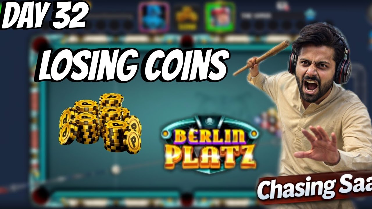 ITNI MAHNAT KY BAD COINS LOSE ?KYA AB COINS INCREASE KAR PAO GA #8BALLPOOL#TPGAMER897