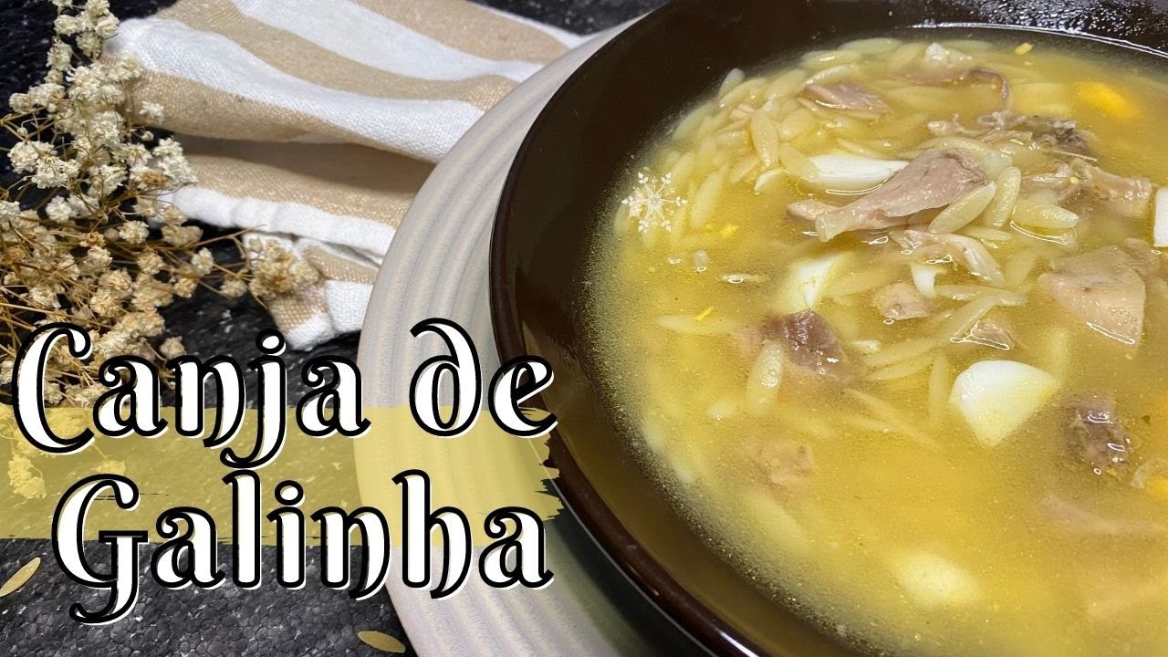 COMO FAZER CANJA DE GALINHA