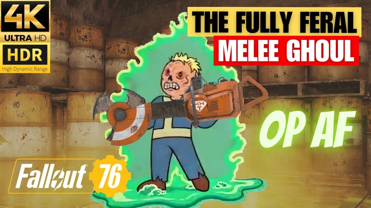 Melee Feral Ghoul is Amazing - Fallout 76