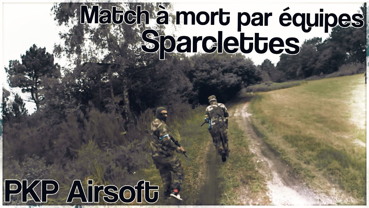 PEACEKEEPER AIRSOFT - MATCH A MORT PAR ÉQUIPES AVEC SPARCLETTES