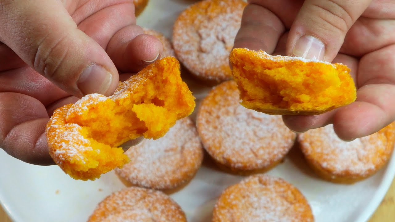 Queijadas de Cenoura Fofinhas e Saborosas — Difícil Comer Só Uma