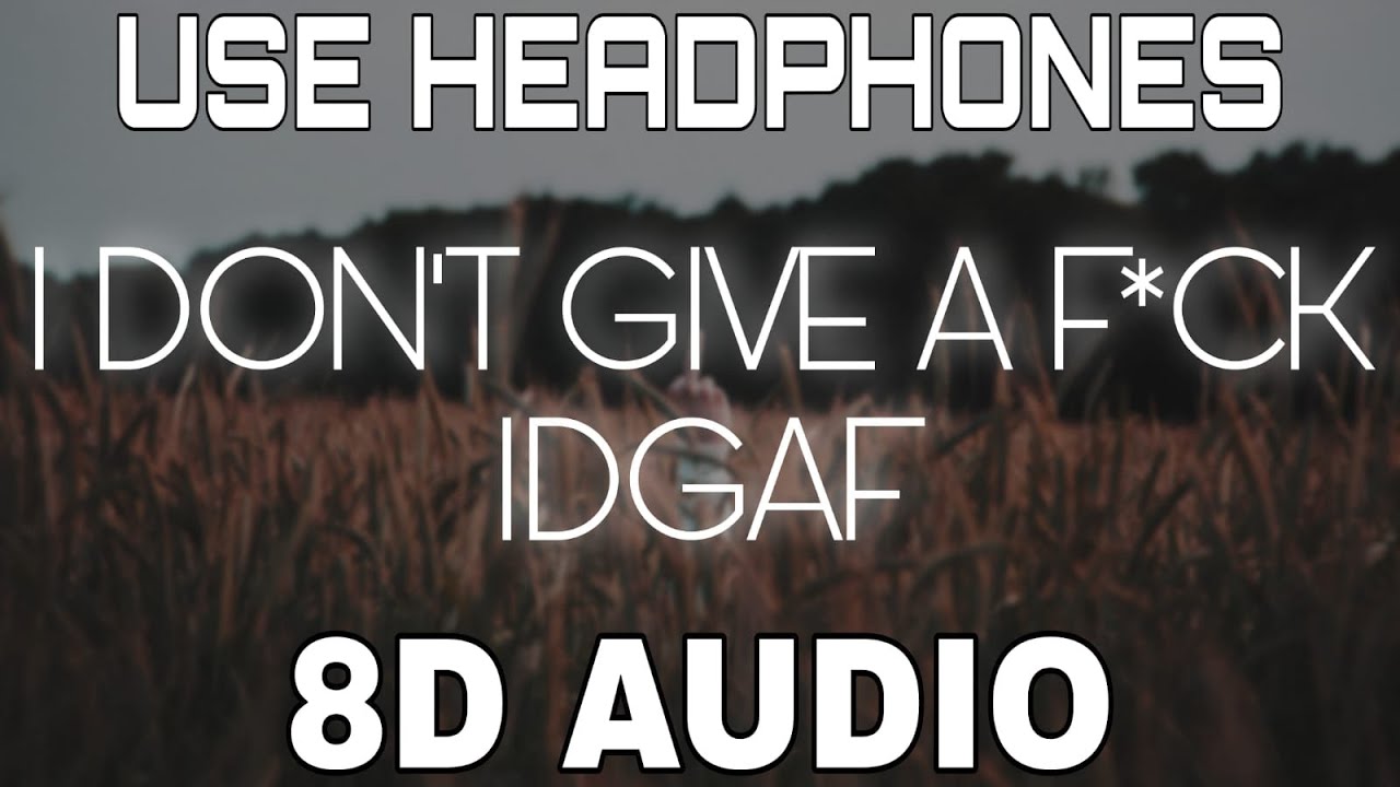 IDGAF [8D AUDIO] Sidhu Moose Wala | Morrisson | Steel Banglez | Moosetape | 8D Punjabi Songs 2021