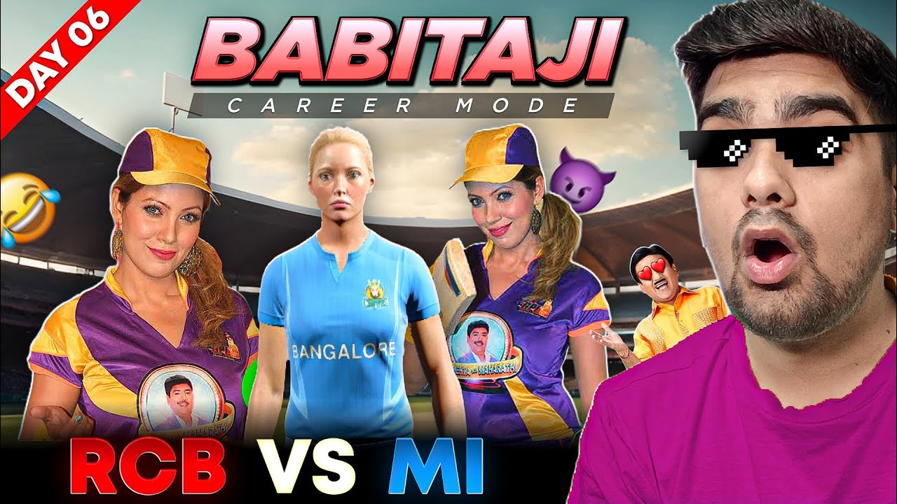 *BABITA JI* 😍 CAREER MODE Cricket 24 | 30 DAYS 30 CAREER MODES