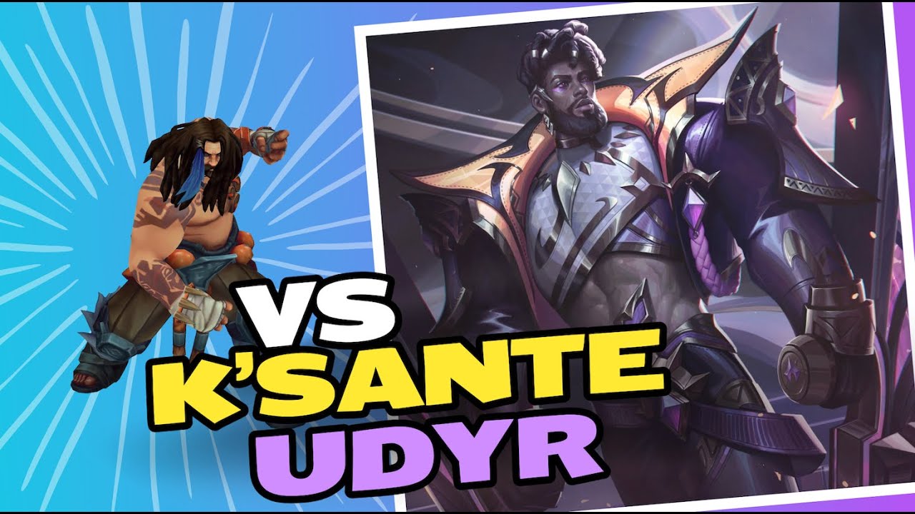 (My POV) REWORKED K'sante vs Udyr 11/1/1 (Inhibitor at 17 minutes!)