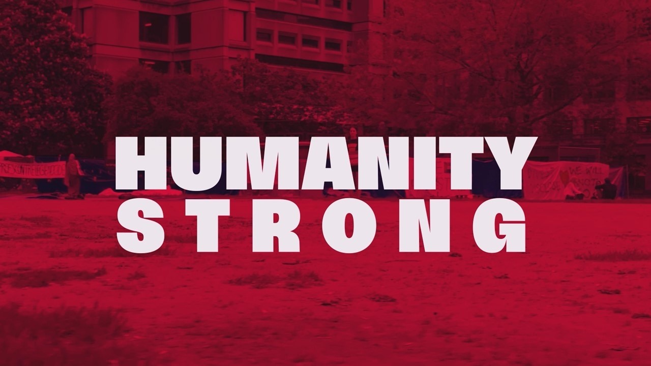 Demo UNRWA - Humanity Strong Campaign