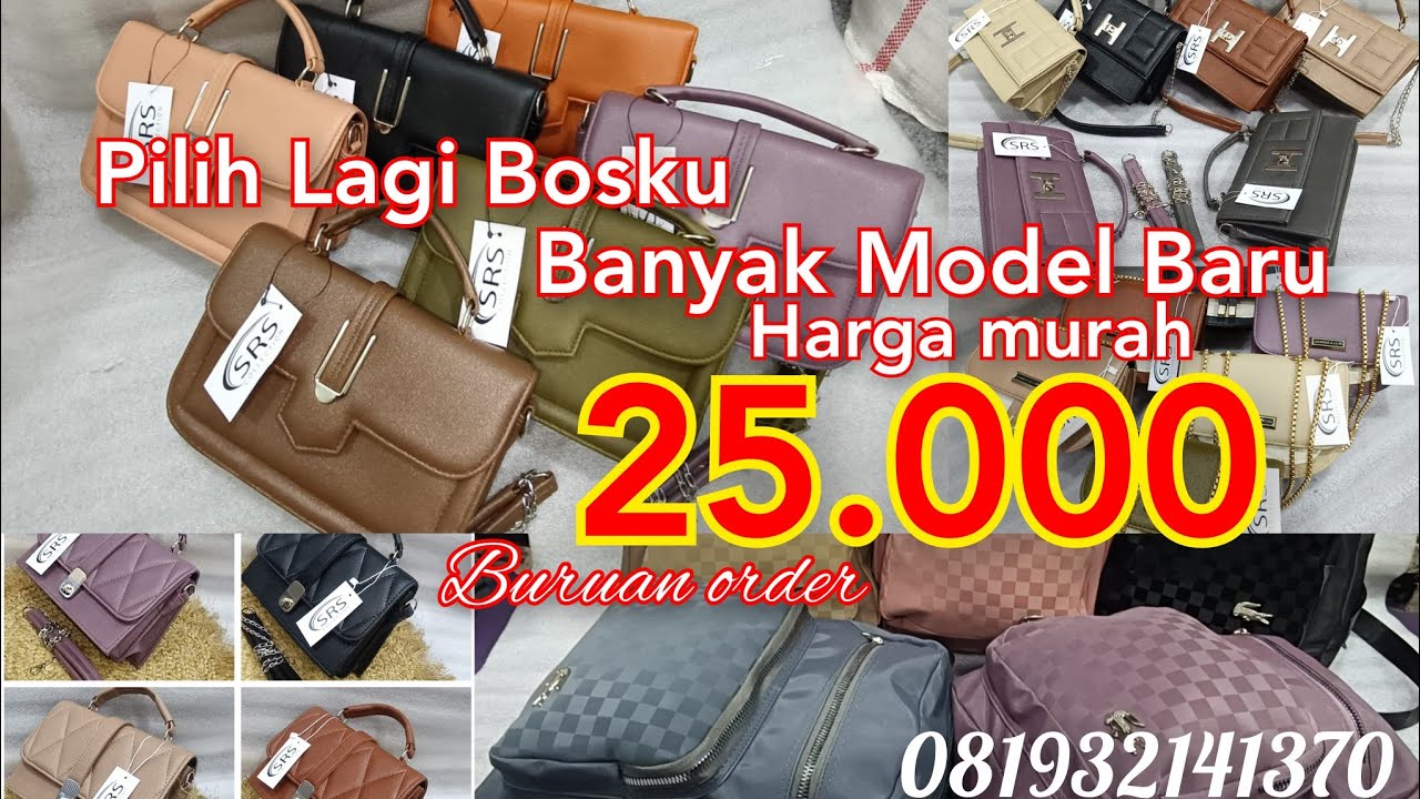 Update Tas Model Baru Serba 25.000 wa 081932141370 #tasmurah #grosirtas #taswanita