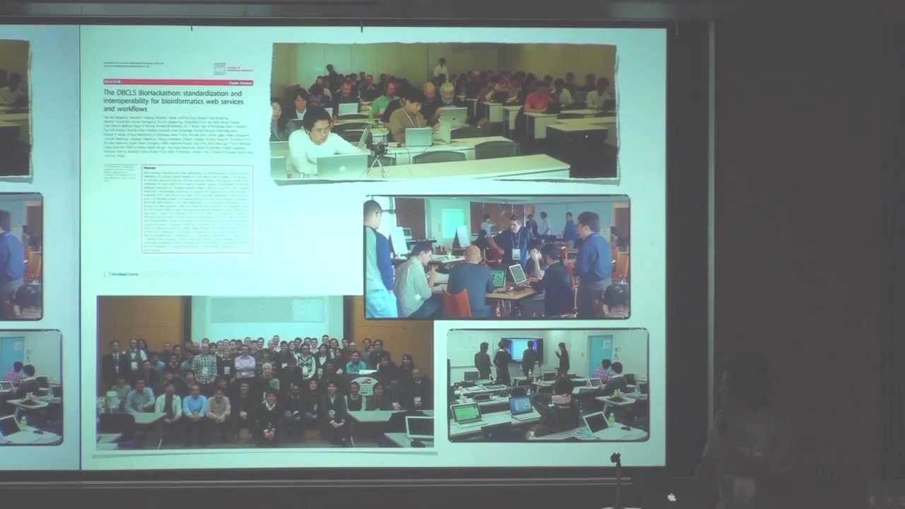 Introduction to the NBDC/DBCLS BioHackathon 2011