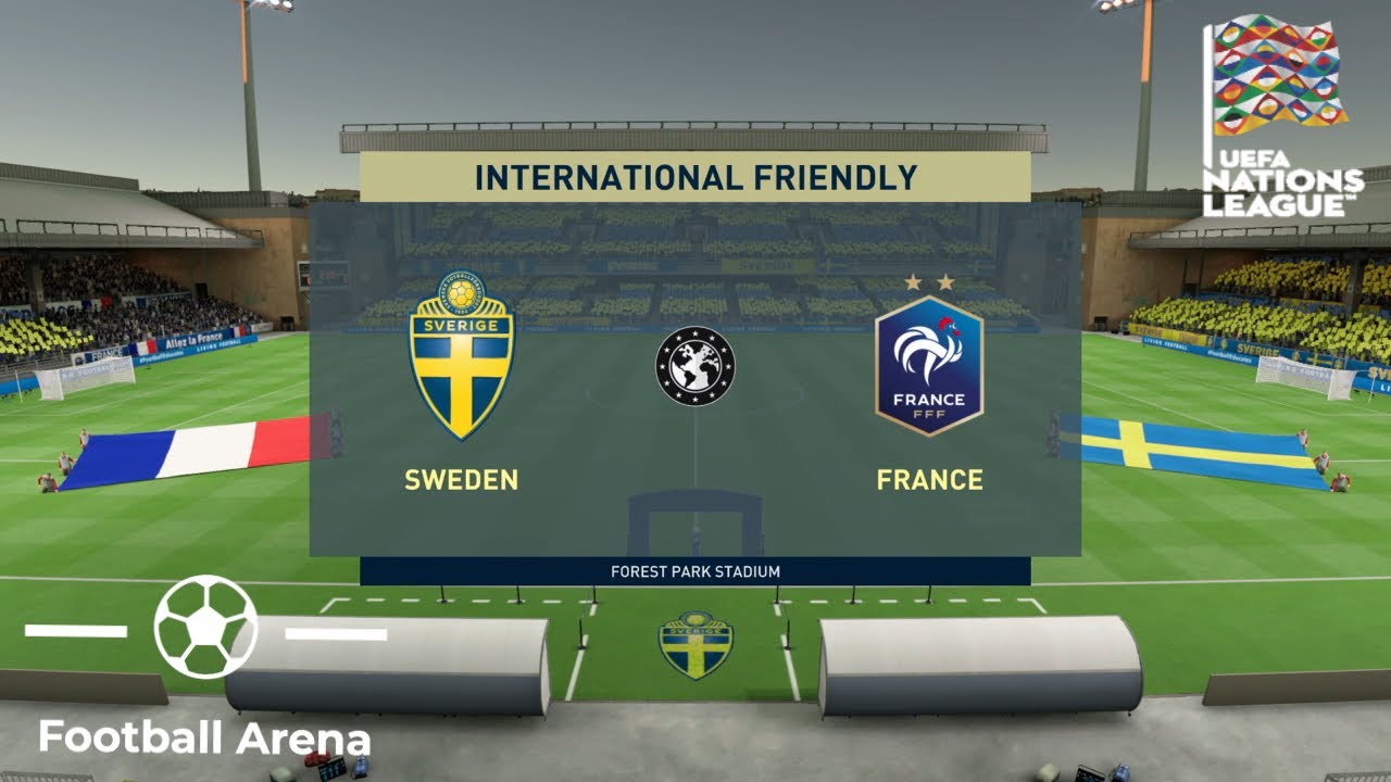 Sweden vs France | UEFA Nations League 2020 | FIFA 20 Simulation Match | PS4