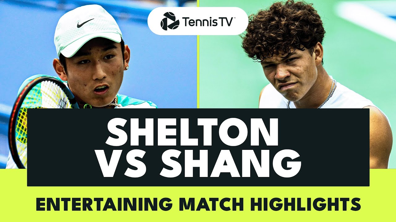 Ben Shelton vs Juncheng Shang | Washington 2023 Highlights
