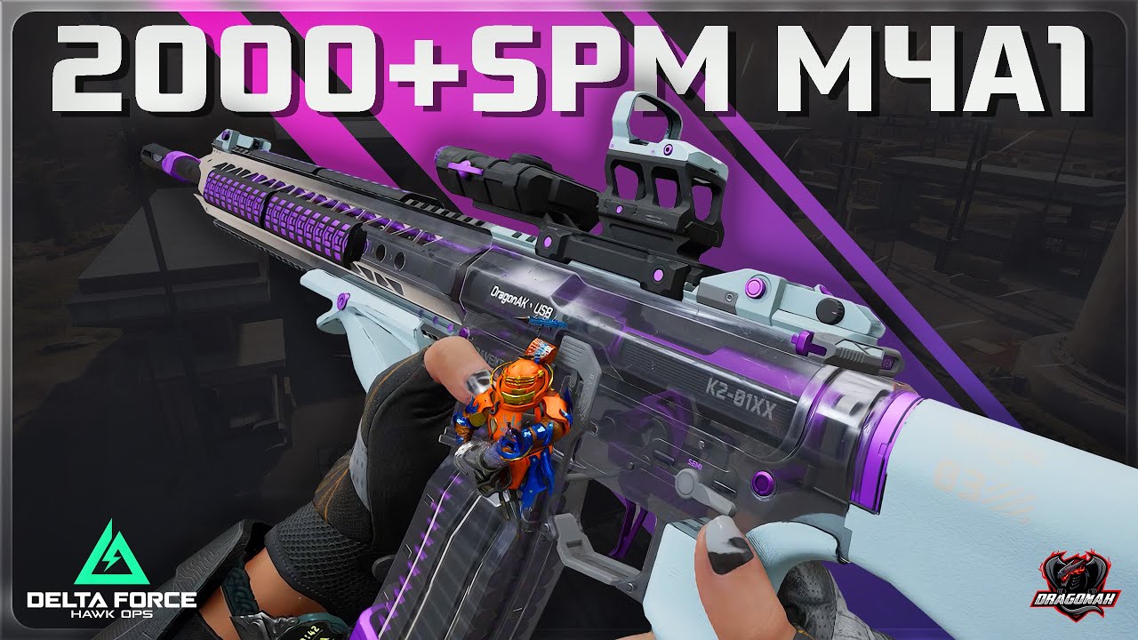 2000 SPM, KILL LI&Ecirc;N HO&Agrave;N CỰC GẮT C&Ugrave;NG LOADOUT M4A1 SPECTRUM | INSANE GAMEPLAY DELTA FORCE | DRAGONAK